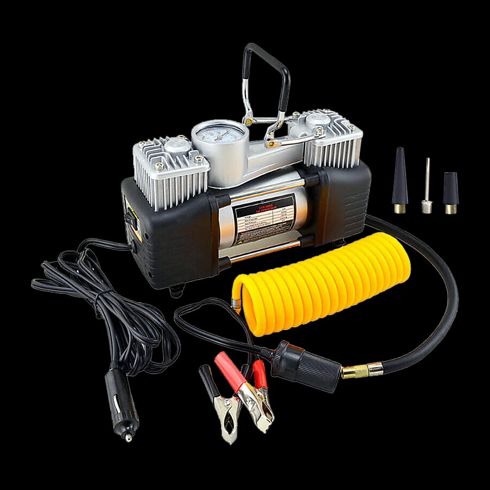 12V Car Air Compressor 4X4 Tyre Deflator 4Wd Inflator Portable 85L/Min, Masonry Tools - photo 12