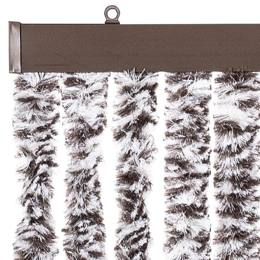 Insect Curtain Brown and Beige