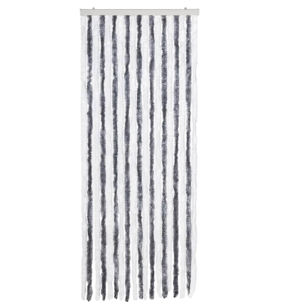 Insect Curtain Grey and White