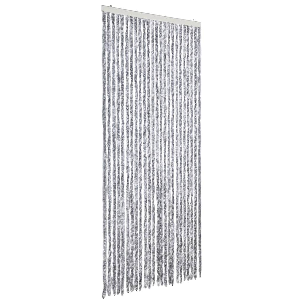 Insect Curtain White and Grey