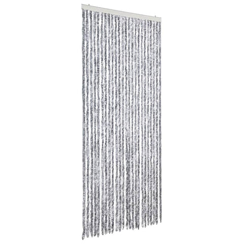 Insect Curtain White and Grey