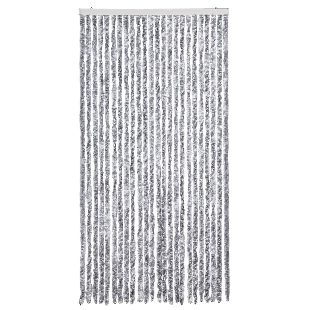 Insect Curtain White and Grey
