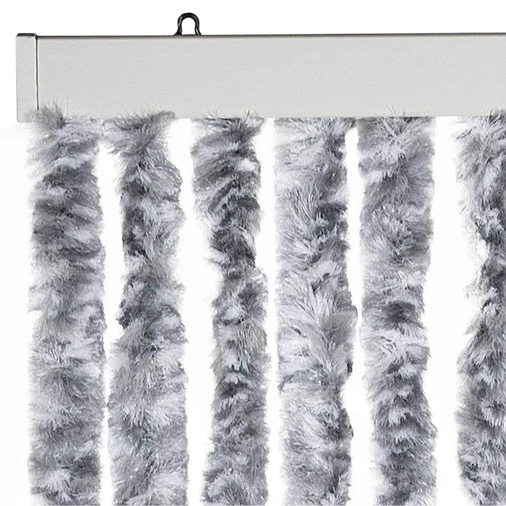 Insect Curtain White and Grey