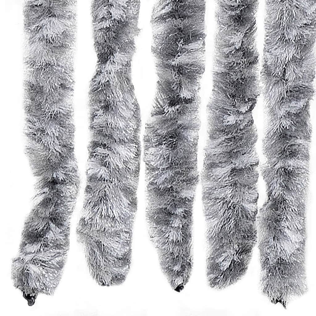 Insect Curtain White and Grey