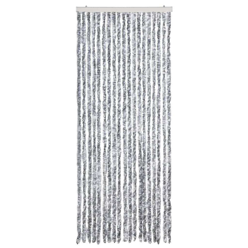 Insect Curtain White & Grey