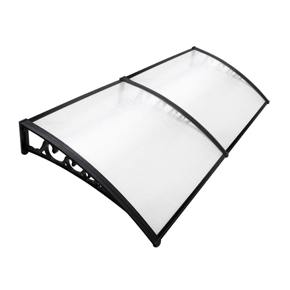 Instahut 1X2.4M Window Door Awning Canopy Rain Cover Sun Shield