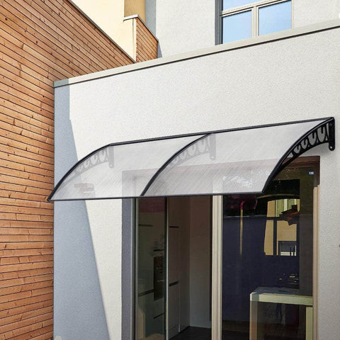 Instahut 1X2.4M Window Door Awning Canopy Rain Cover Sun Shield