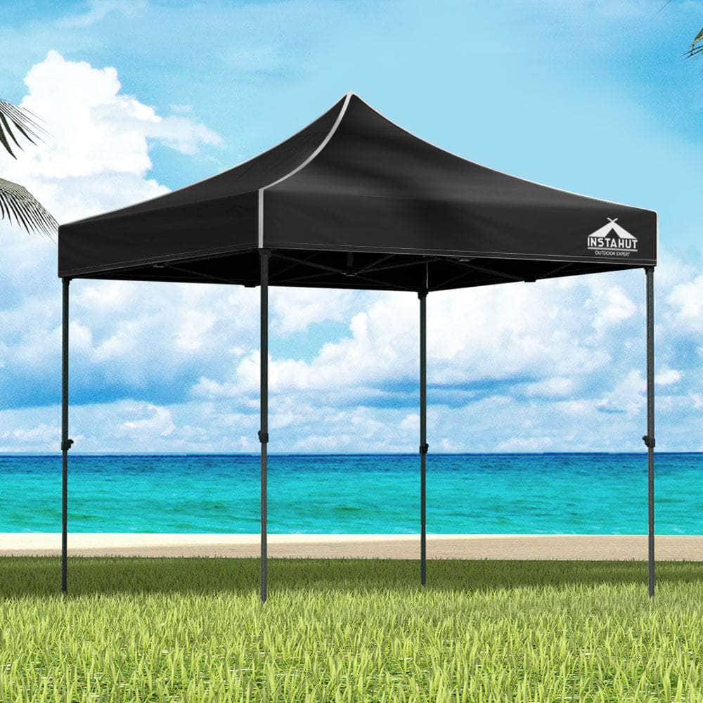 Instahut Gazebo Pop Up Marquee 3X3 Outdoor Wedding Base Pod Kit