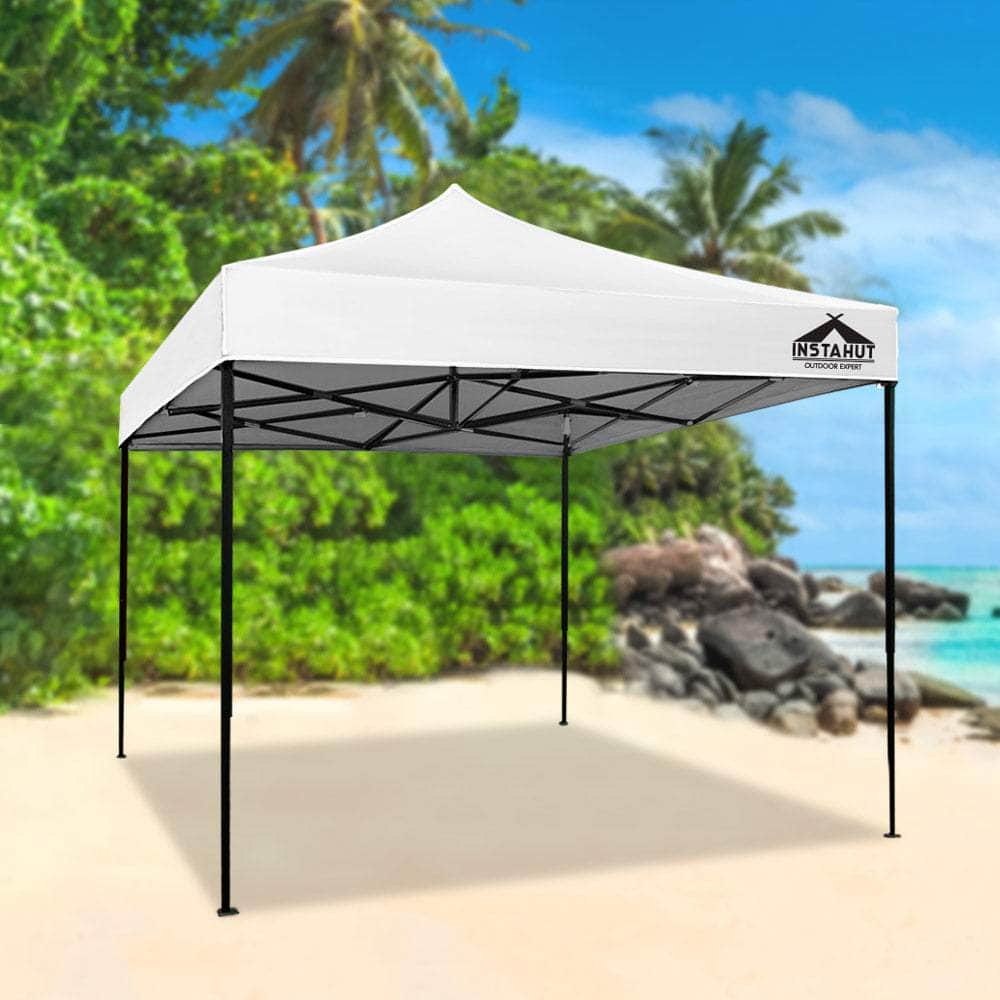 Instahut Gazebo Pop Up Marquee 3X3 Outdoor Wedding Base Pod Kit