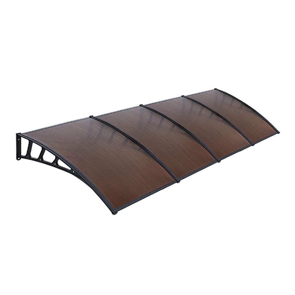 Instahut Window Door Awning Door Canopy Outdoor Patio Cover Shade 1.5Mx4M Diy Br