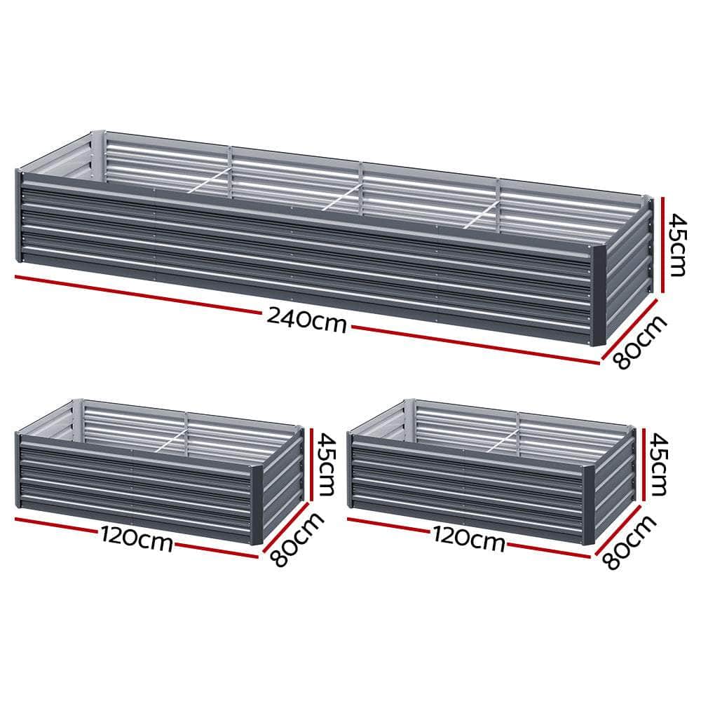 Instant Galvanised Raised Garden Bed