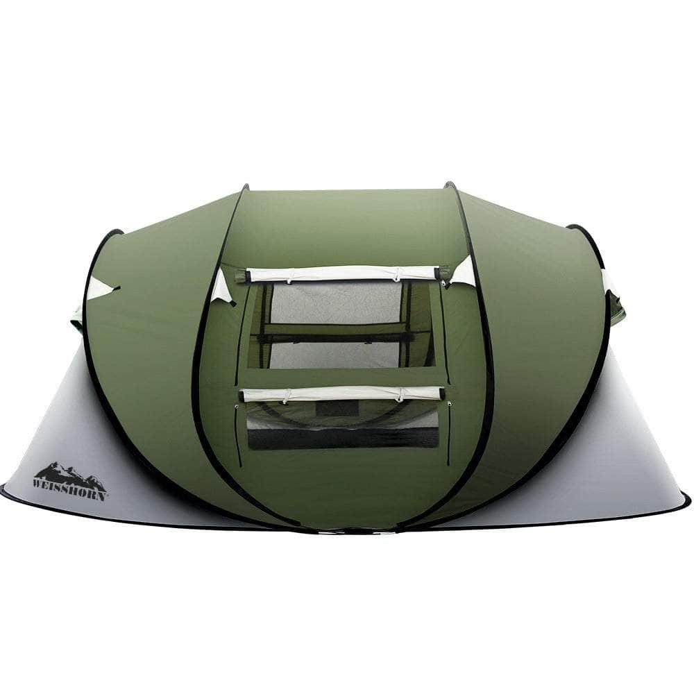 Instant Up Camping Tent 4-5 Person Pop Up Tents Family Hiking Beach Dome