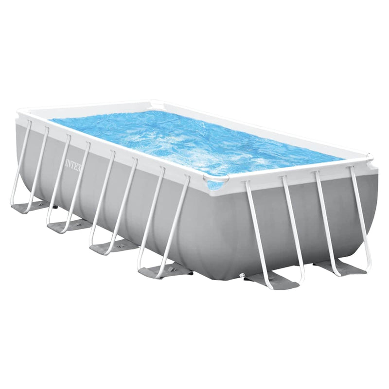 Intex Rectangular Above Ground Swimming Pool 4x2m 26788AU with Pump