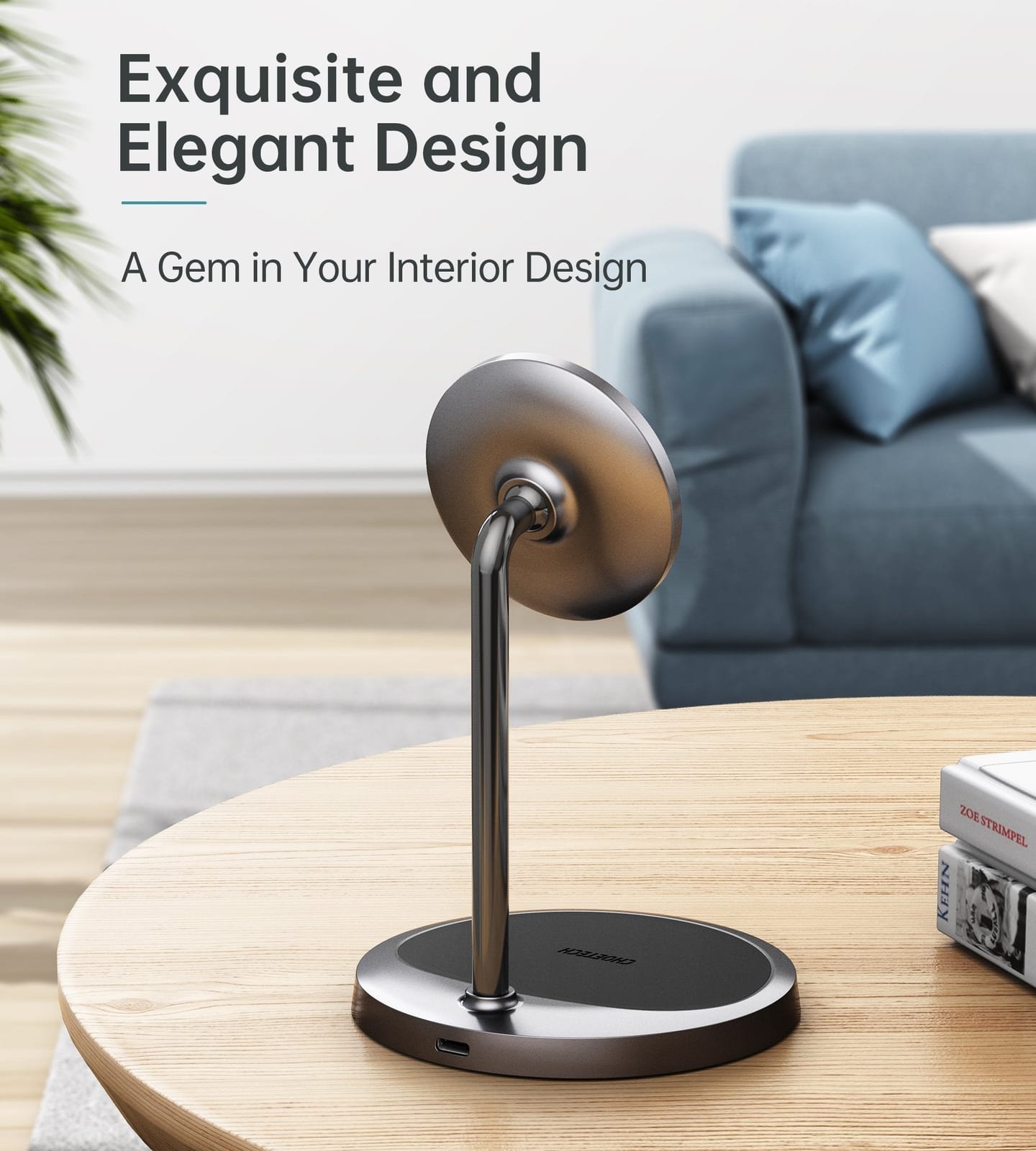 T575-F Magsafe Iphone Magnetic Wireless Charger Stand, Phone Chargers - photo 7