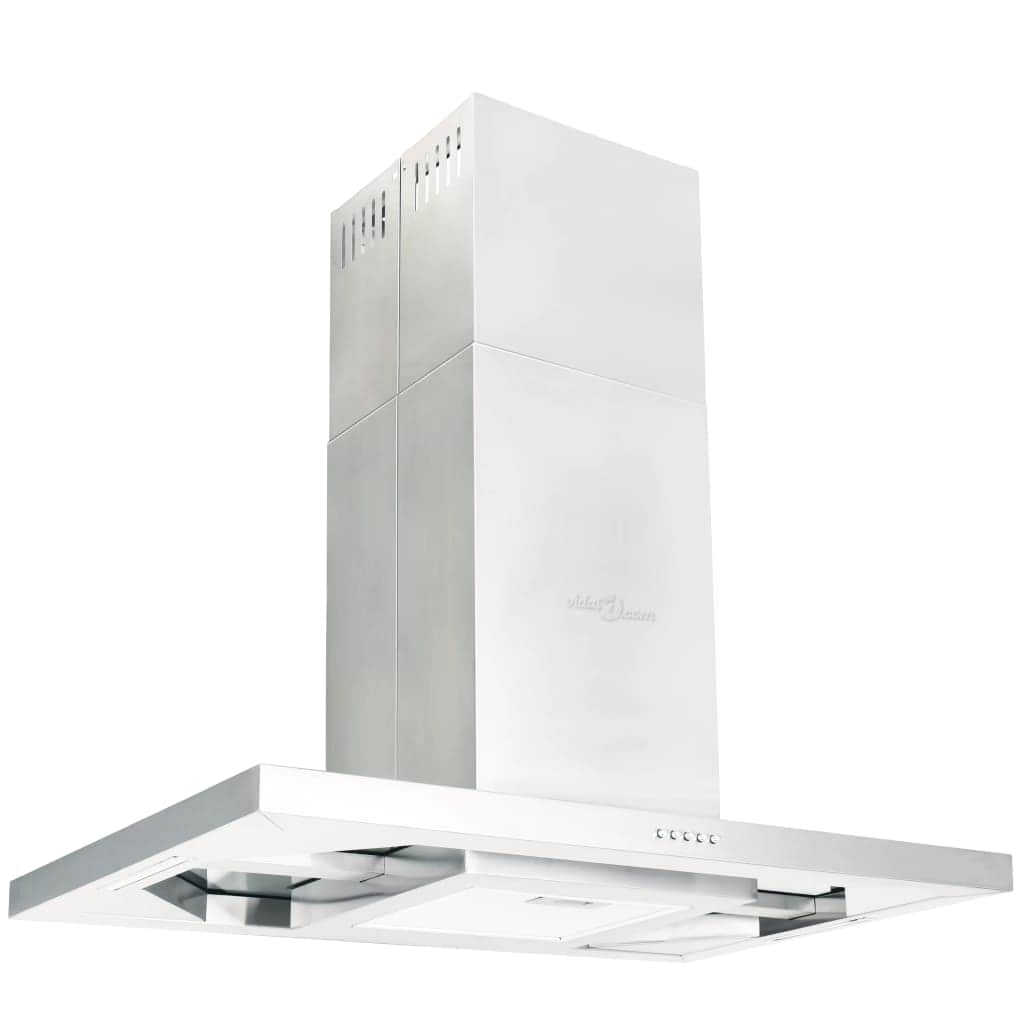 Island Range Hood 90 cm Stainless Steel 756 mÃ‚Â³/h LED