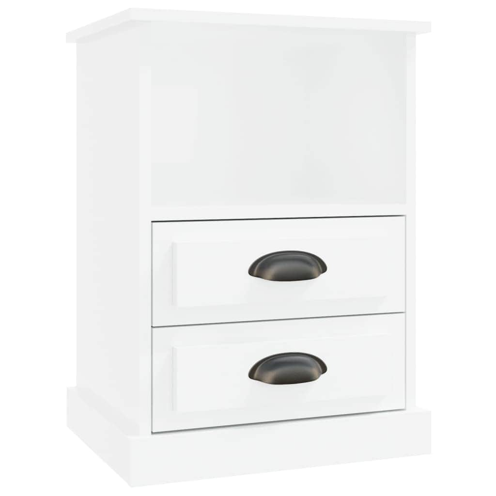 Ivory Haven: White Bedside Cabinet