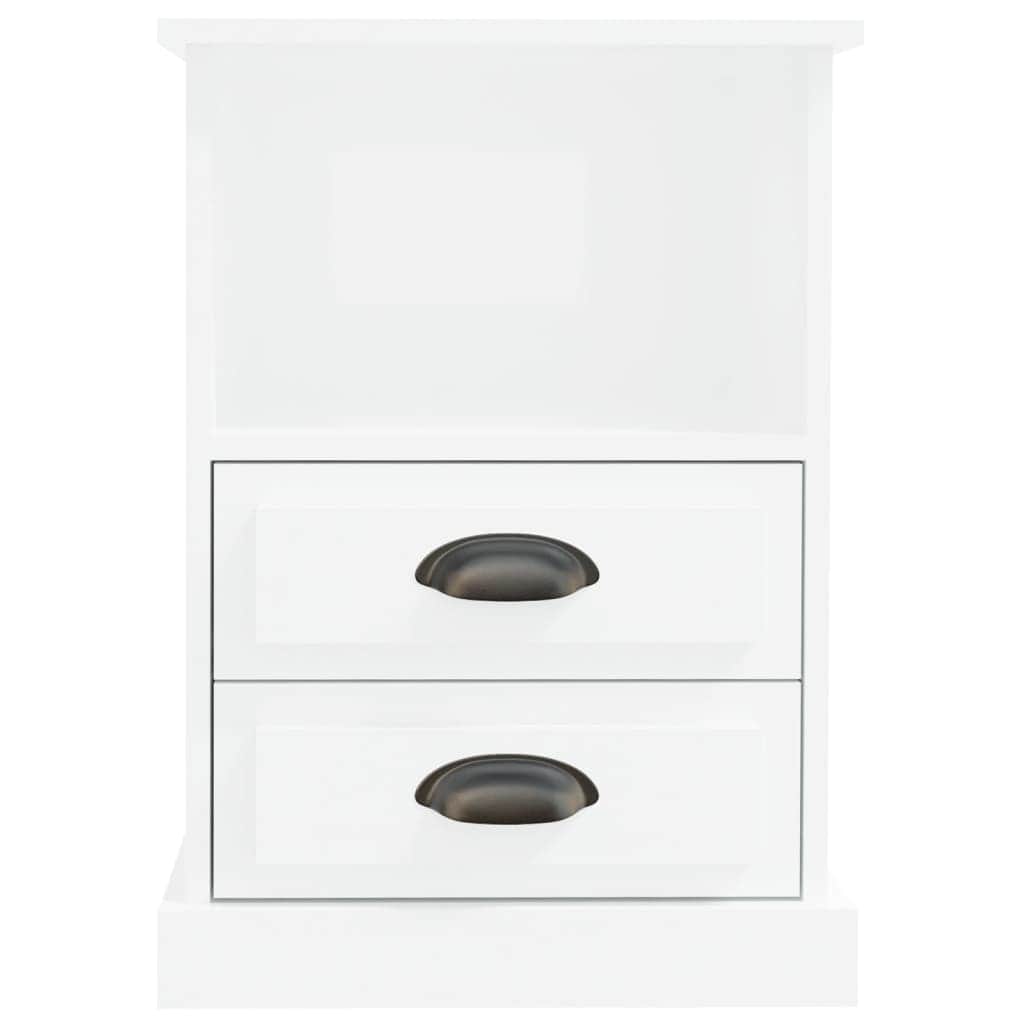 Ivory Haven: White Bedside Cabinet