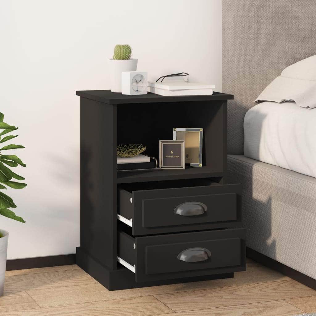Ivory Haven: White Bedside Cabinet