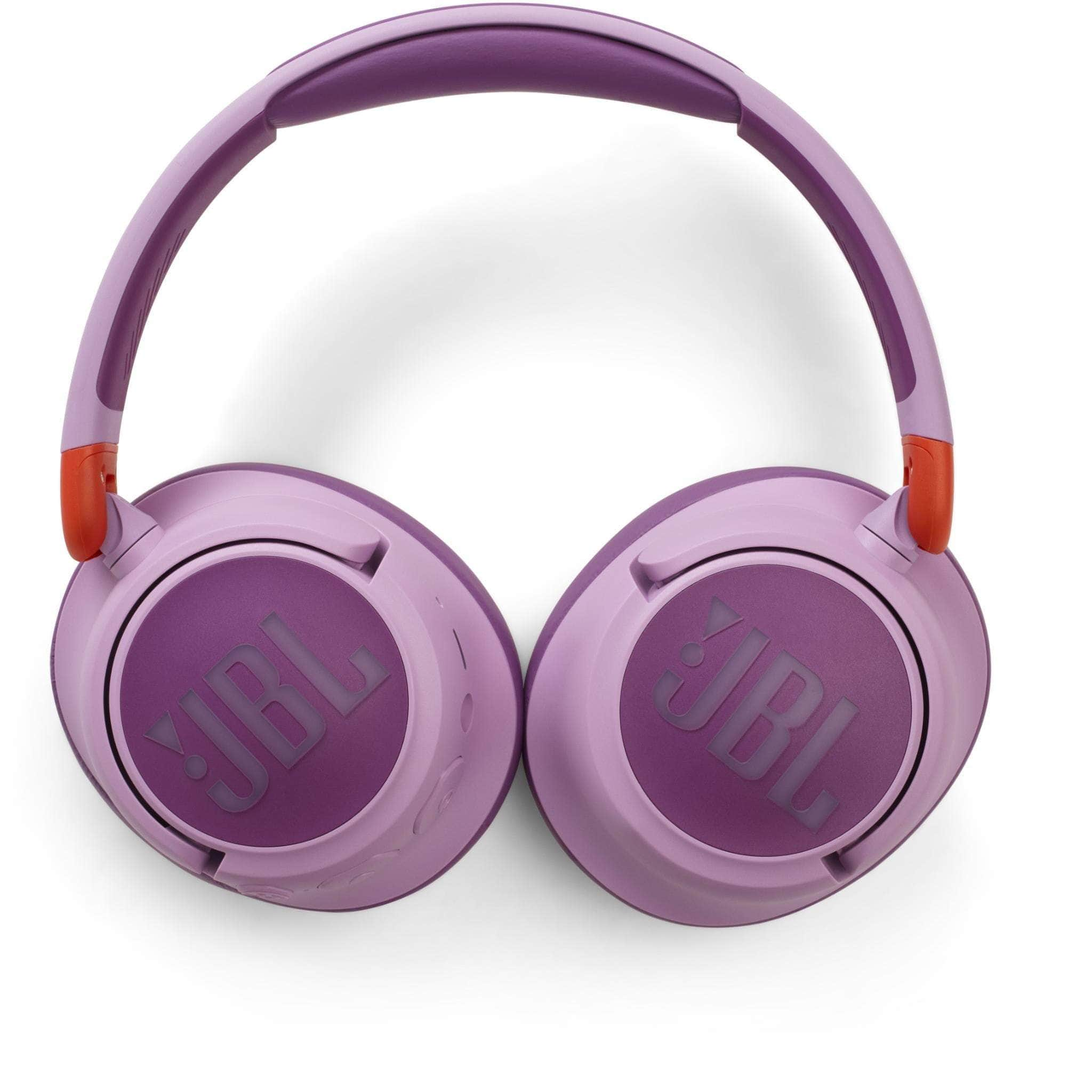 JBL Wireless Noise Cancelling Kids Over-Ear Headphones Pink/Blue