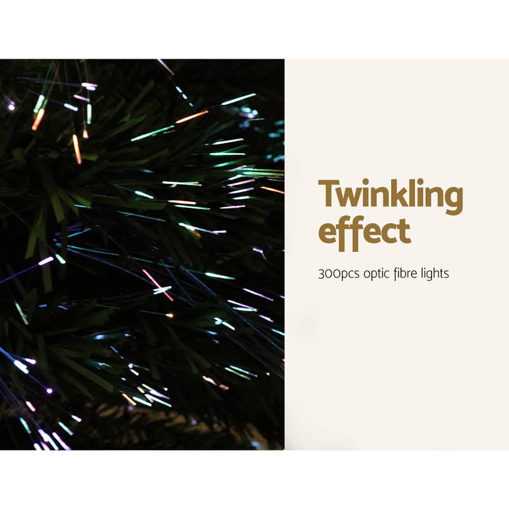 Jingle Jollys 1.8M 6FT LED Christmas Tree Multi Colour