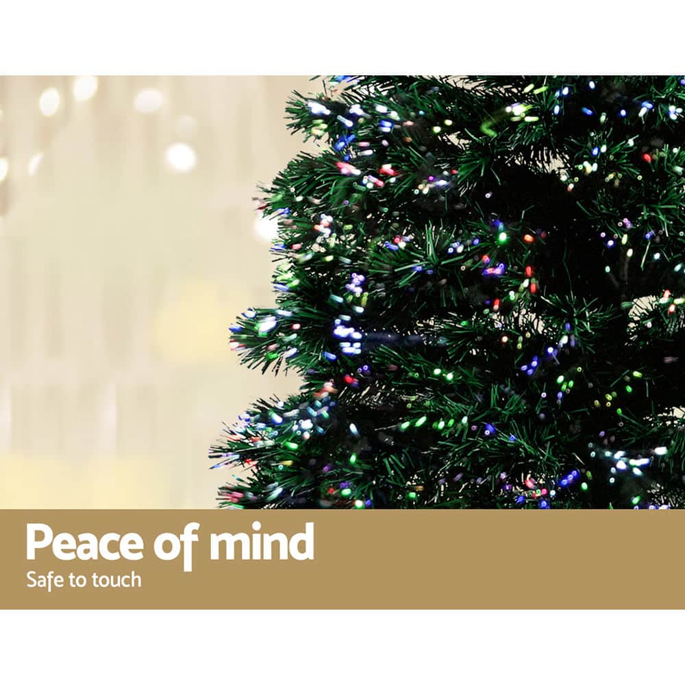 Jingle Jollys 1.8M 6FT LED Christmas Tree Multi Colour