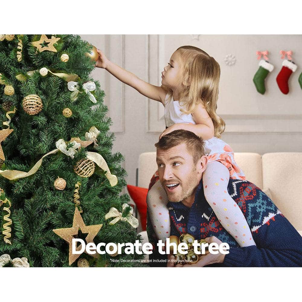 Jingle Jollys 2.1M 7FT Christmas Tree Xmas Decoration Home Decor 1250 Tips Green