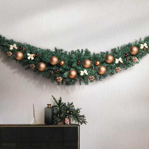 Jingle Jollys 6FT Christmas Garland - Green