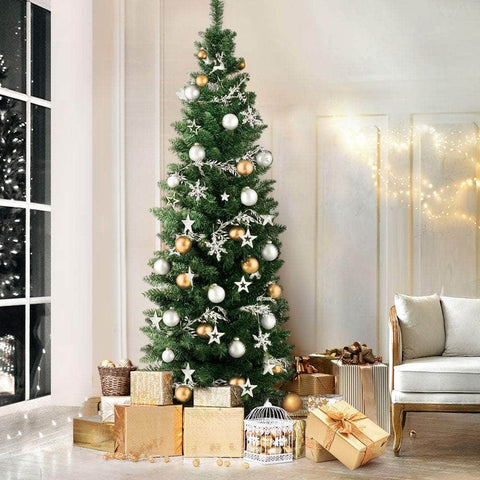 Jingle Jollys 6FT Slim Christmas Tree