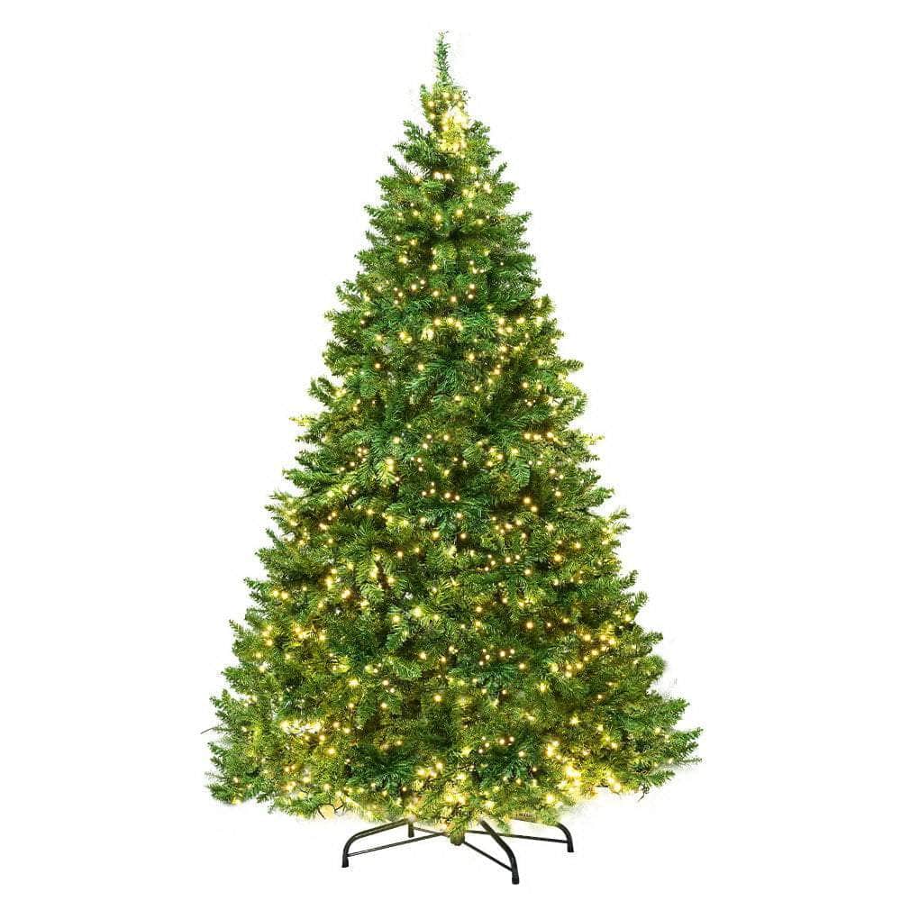 Jingle Jollys Christmas Tree 2.1M 7FT 1134 LED Light Xmas Decorations Warm White