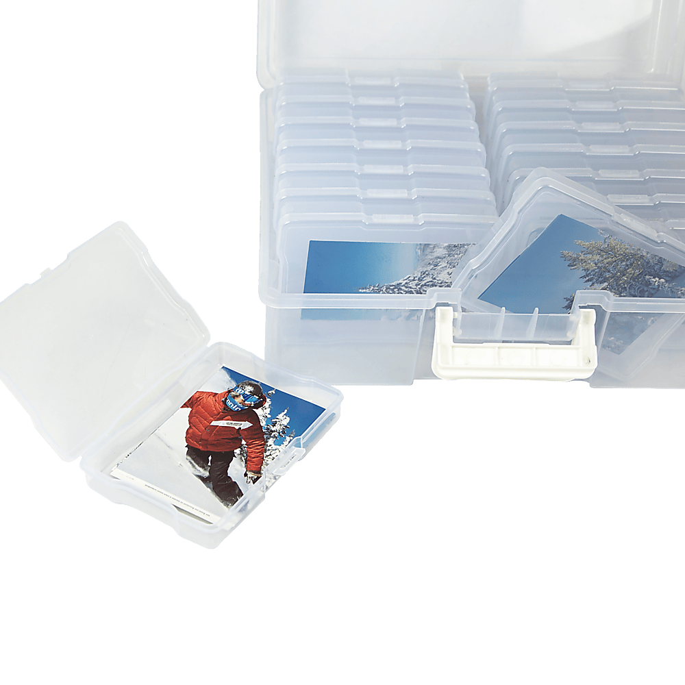 Jumbo Photo Storage Box 1600 4X6 Picture Organizer Case