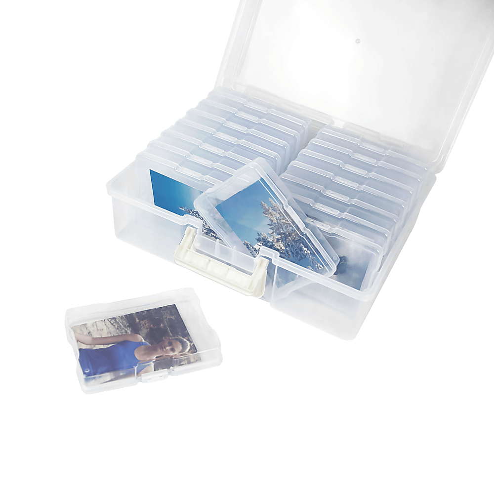 Jumbo Photo Storage Box 1600 4X6 Picture Organizer Case