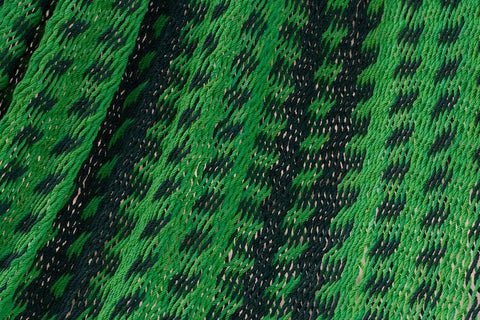 Jumbo Size Outdoor Cotton Mexican Hammock in Jardin Colour