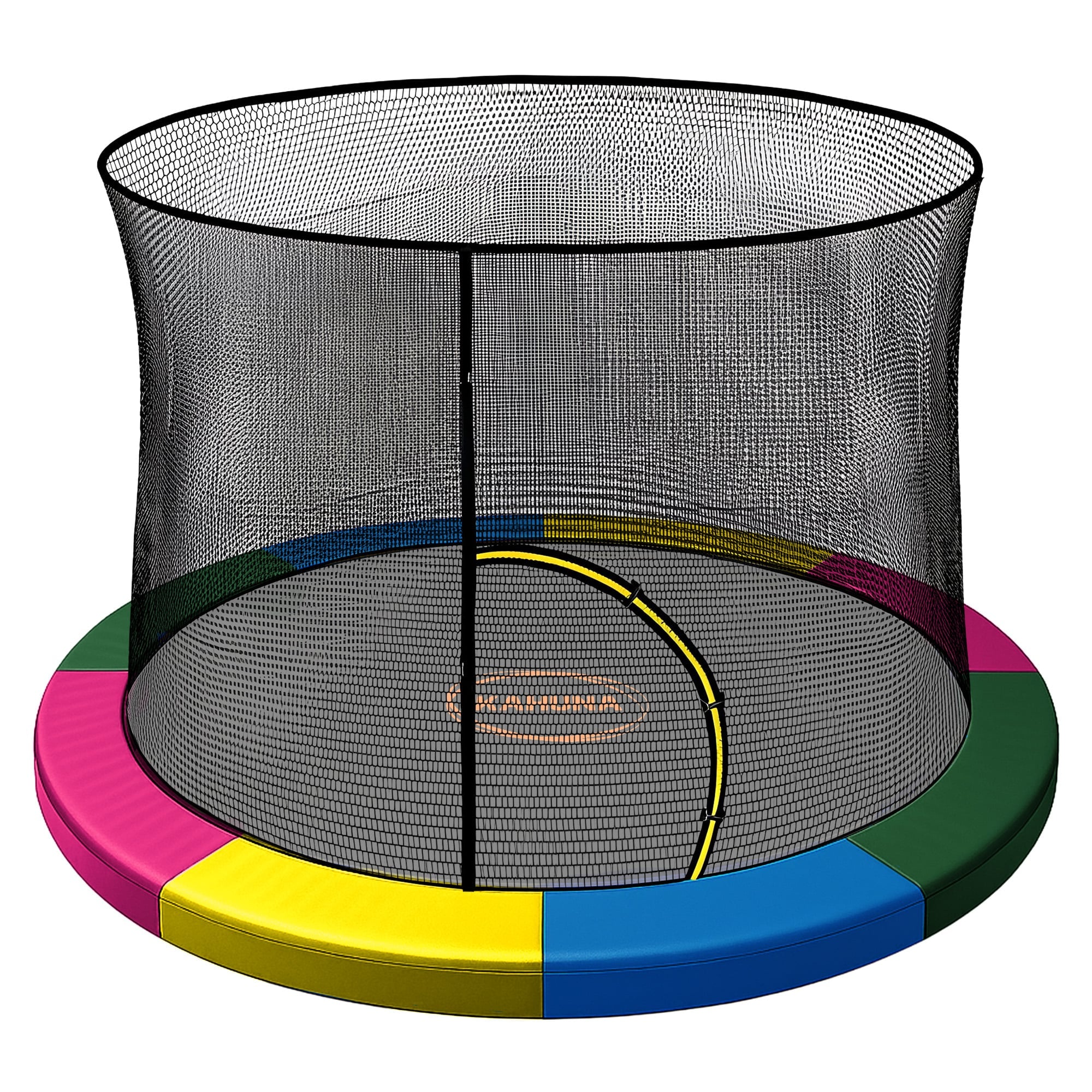 Trampoline Net And Pad Set Double
