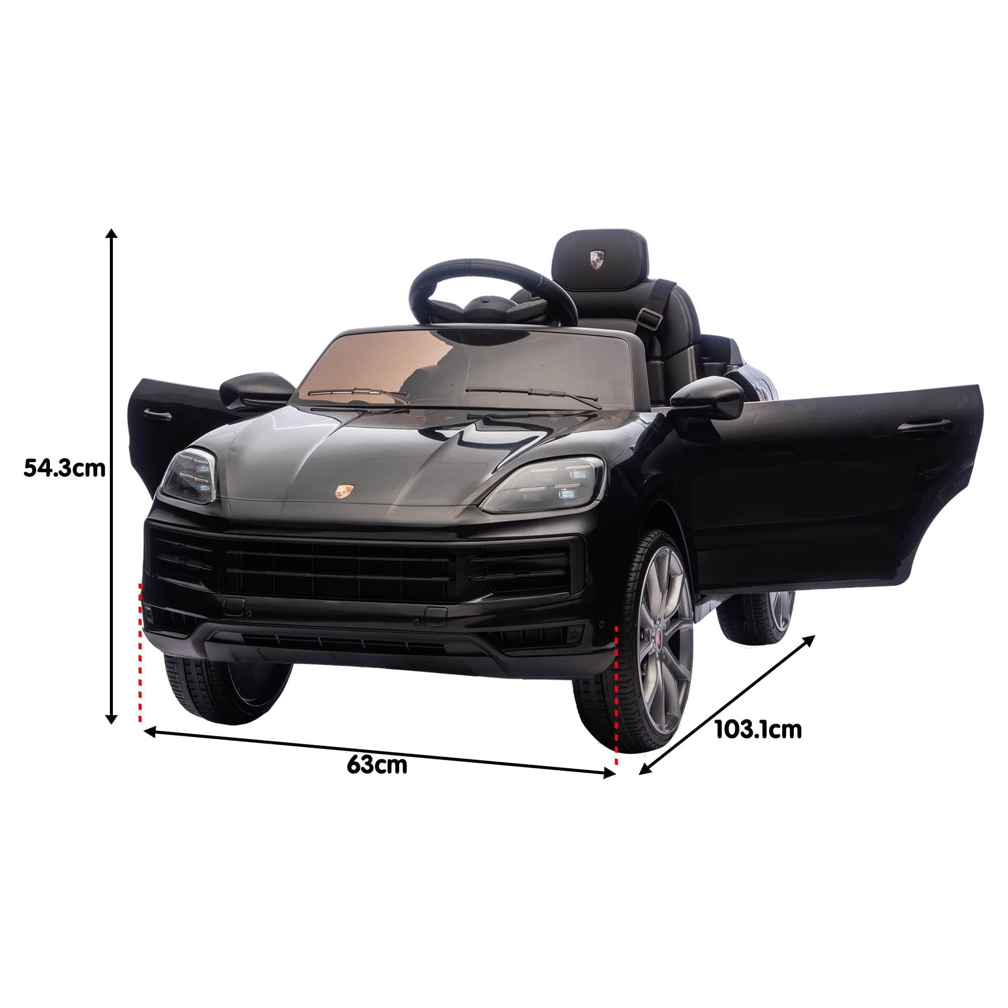 Kahuna Porsche Cayenne E Hybrid Coupe Licensed Kids Electric Ride On Car Remote Control 50W D