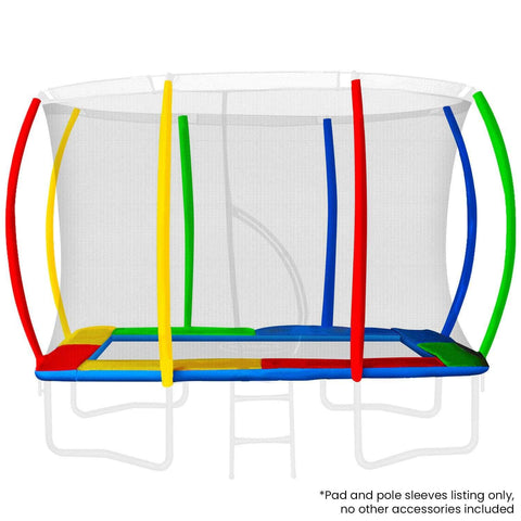 Kahuna Rainbow 6x9ft Trampoline Pad Replacement