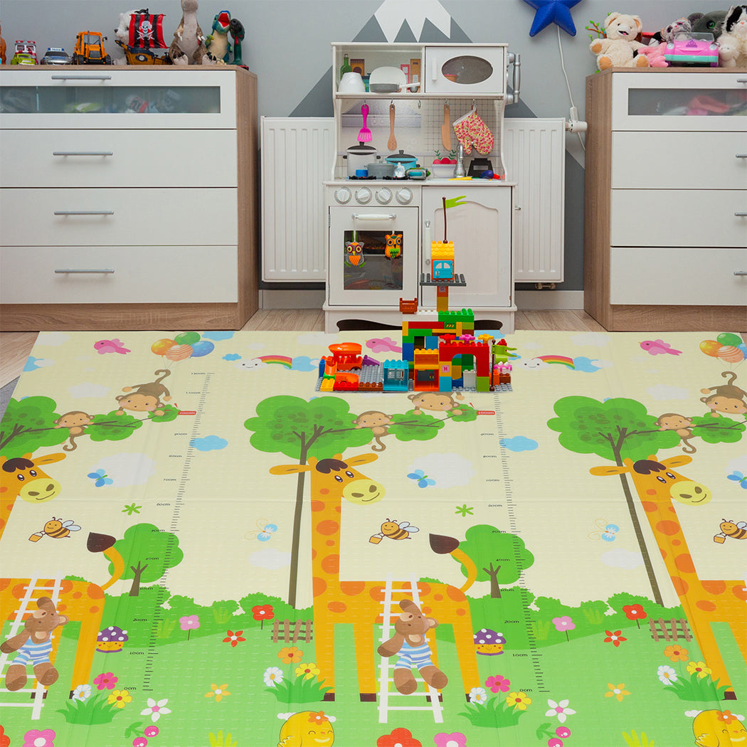 Kids Play Mat Baby Crawling Pad-Stylish with Floor Foldable Xpe Foam
