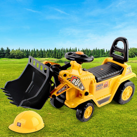 Ride On Cars - Kids Ride On Bulldozer - Yellow