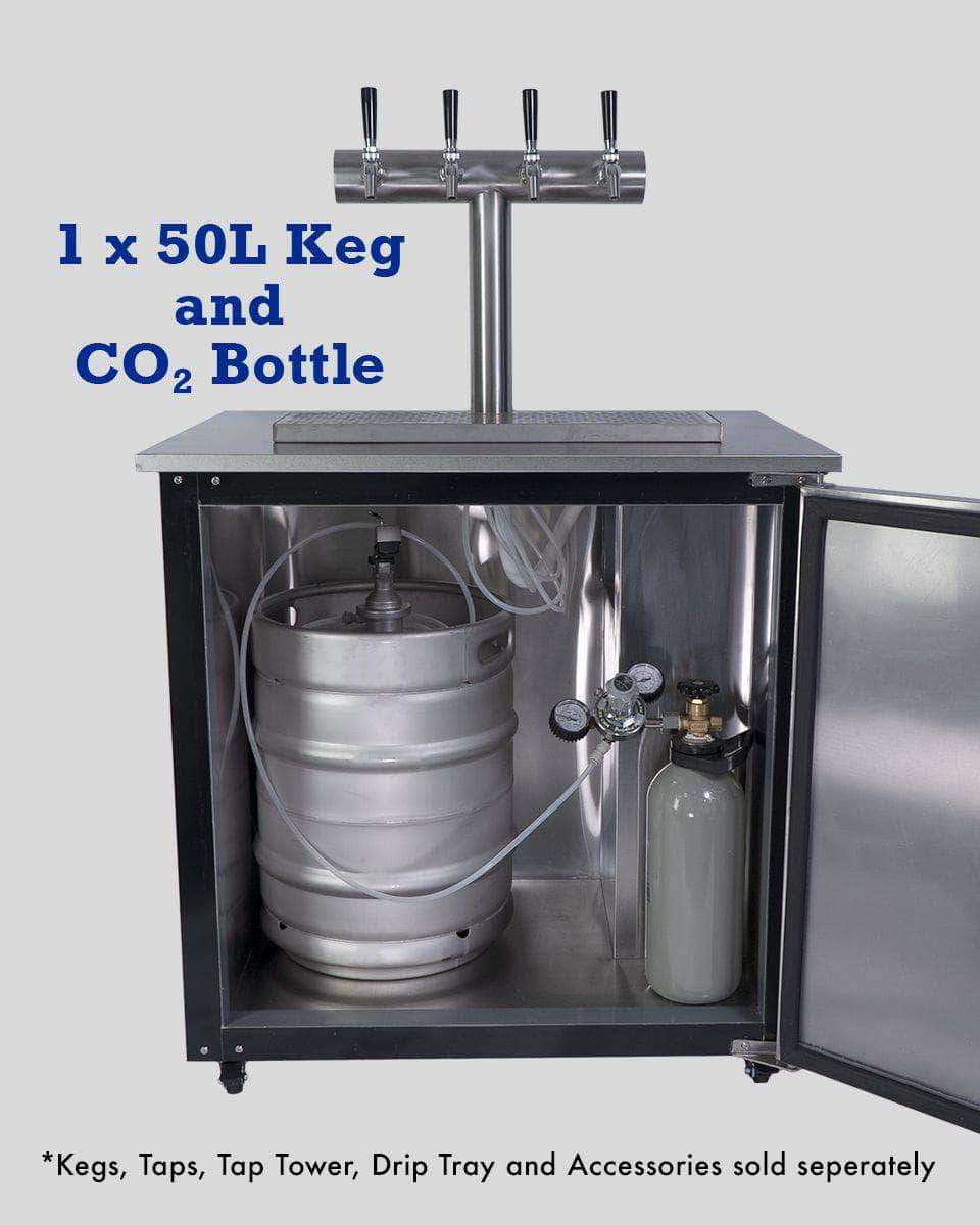 Keg Master Solstice - 6 Keg 12V Kegerator