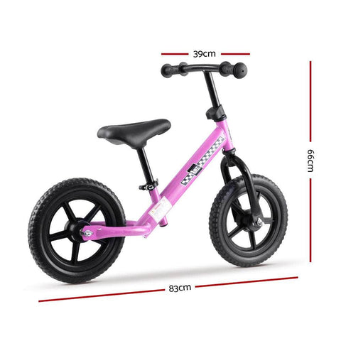 Kids Balance Bike Ride On Toys Puch Bicycle Wheels Toddler Baby 12