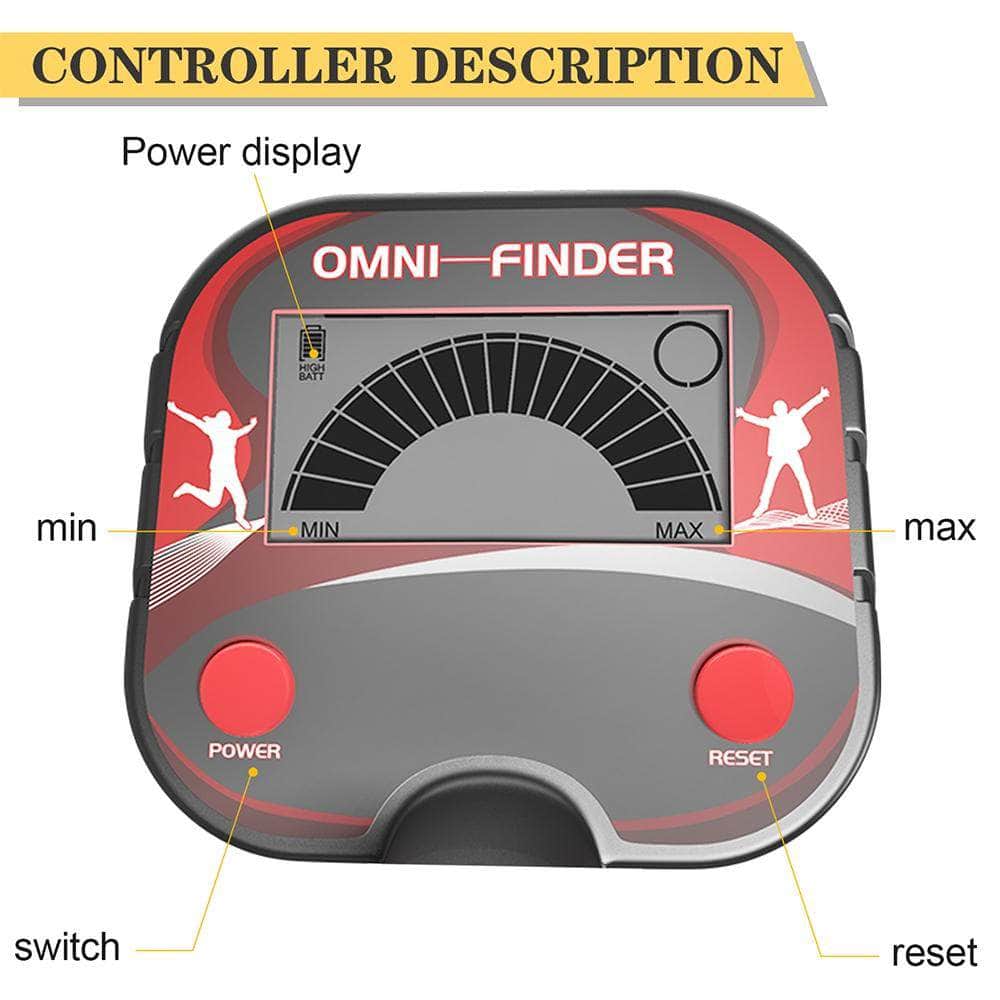Kids Beach Metal Detector - Black