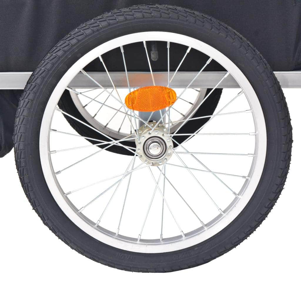 Kids' Bicycle Trailer Red and Black 30 kg