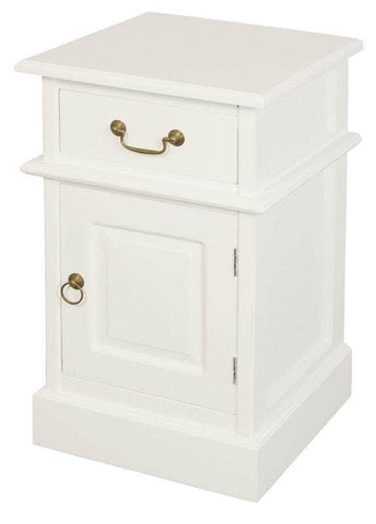 Kids Birch and White Rectangular Table White