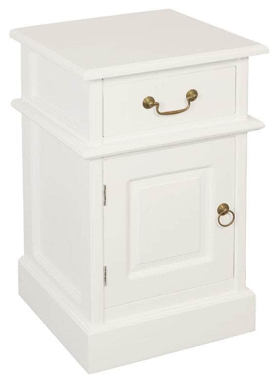 Kids Birch and White Rectangular Table White
