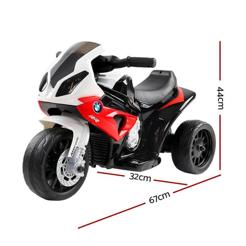 Kids BMW Police Motorcycle Ride-On - Red