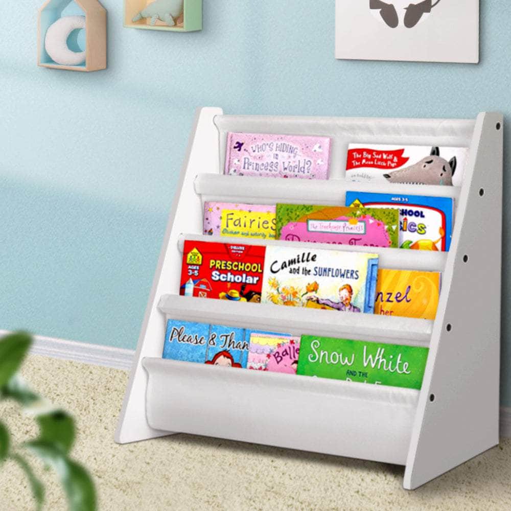 Kids Bookshelf Shelf Children Bookcase Magazine Rack Organiser Display