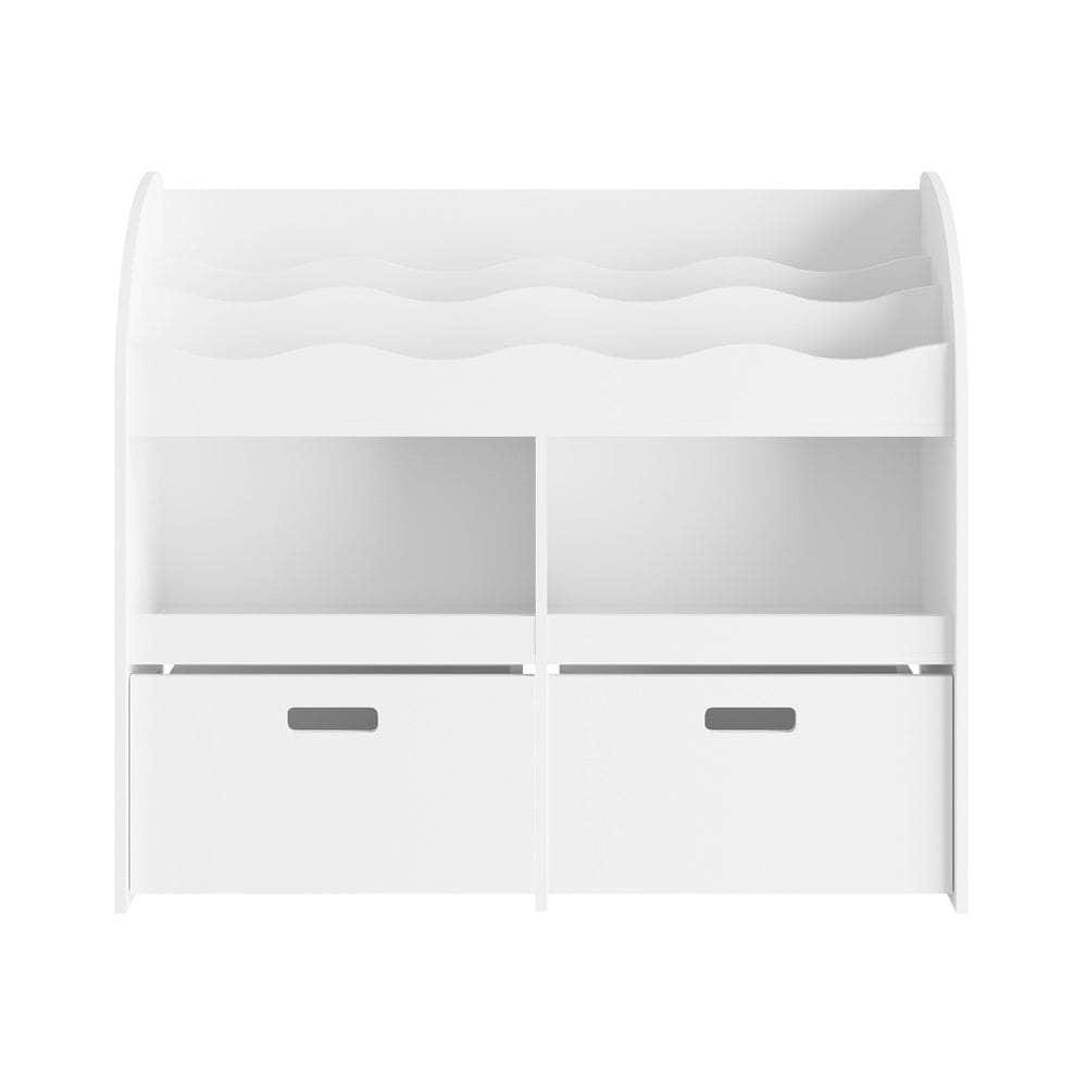 Kids Bookshelf Toy Storage Box Organiser Display Shelf