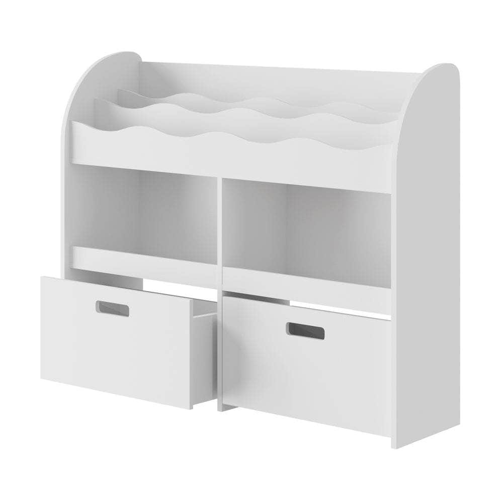 Kids Bookshelf Toy Storage Box Organiser Display Shelf