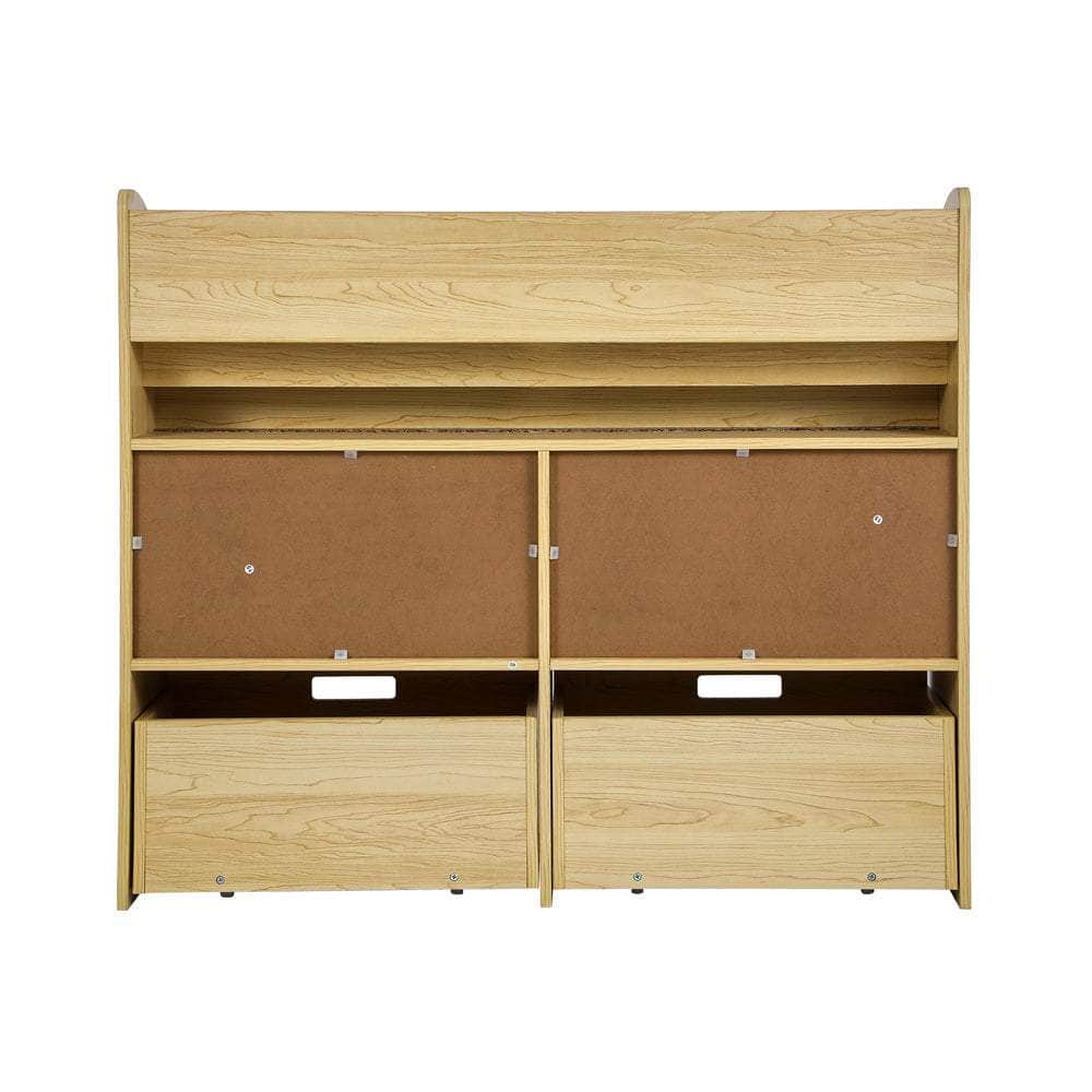Kids Bookshelf Toy Storage Box Organiser Display Shelf