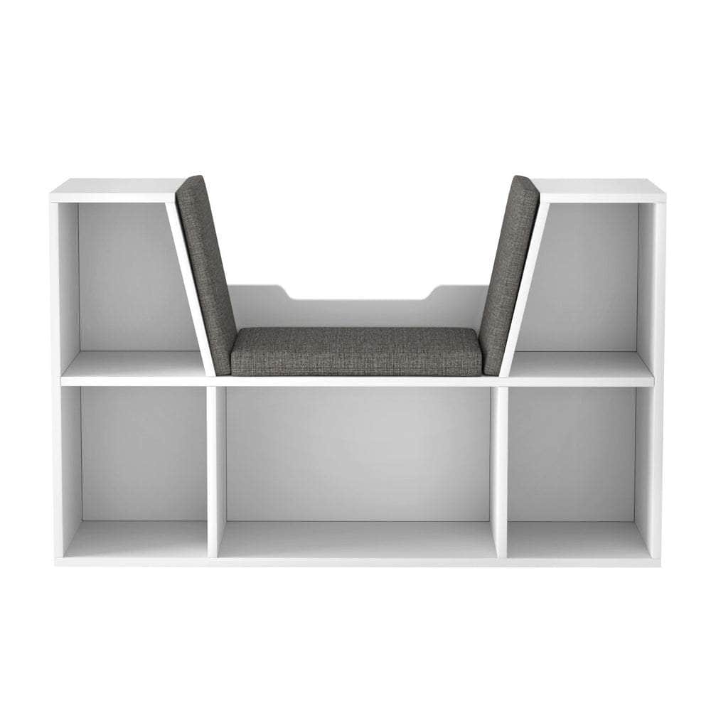 Kids Bookshelf with Toy Storage - Modern Organizer