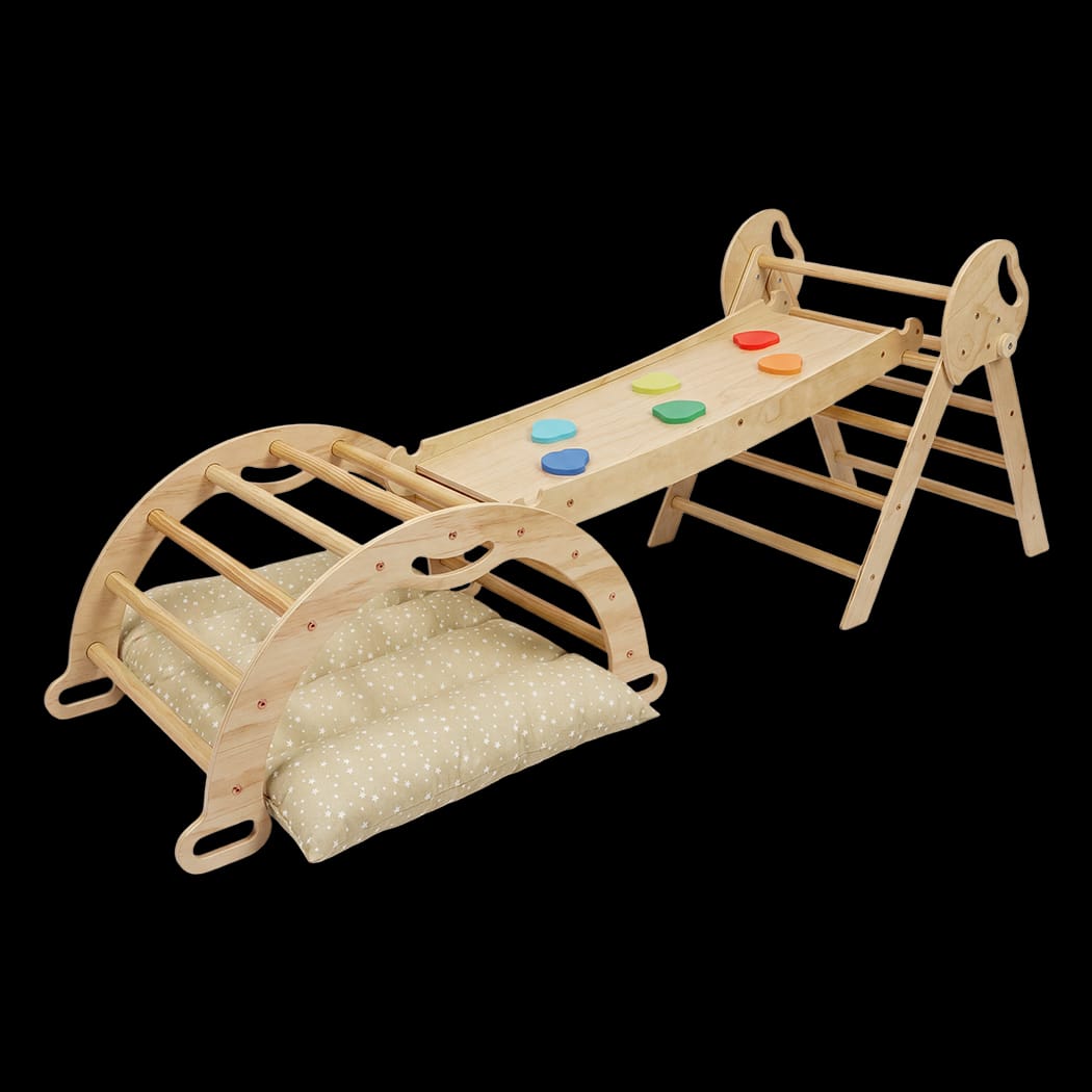 Kids Climbing Set Triangle Arch Climber Indoor | Simpledeals